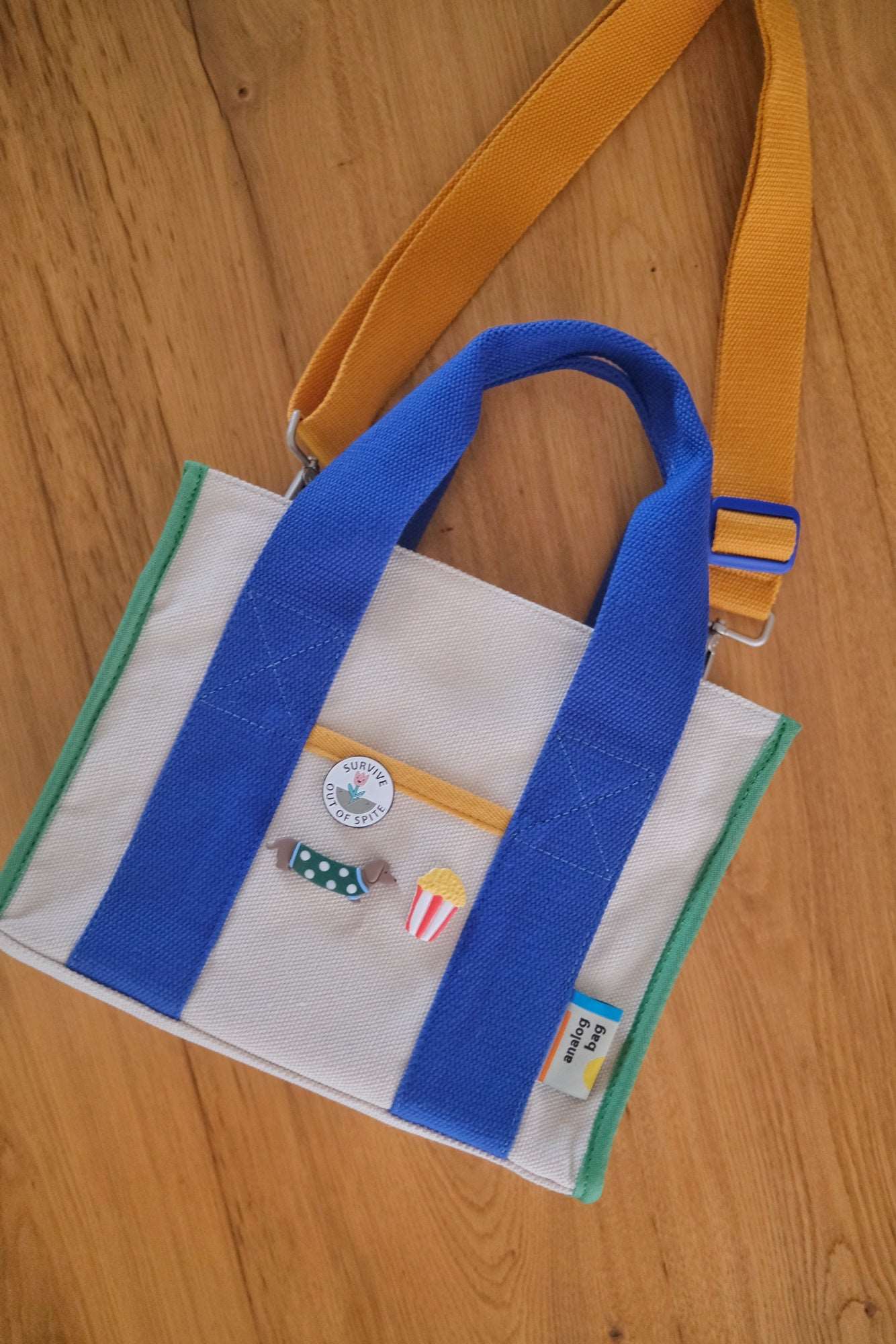 Preorder: Analog No.1 Medium Tote Bag  (Water Repellent Canvas) v3 - Image 22