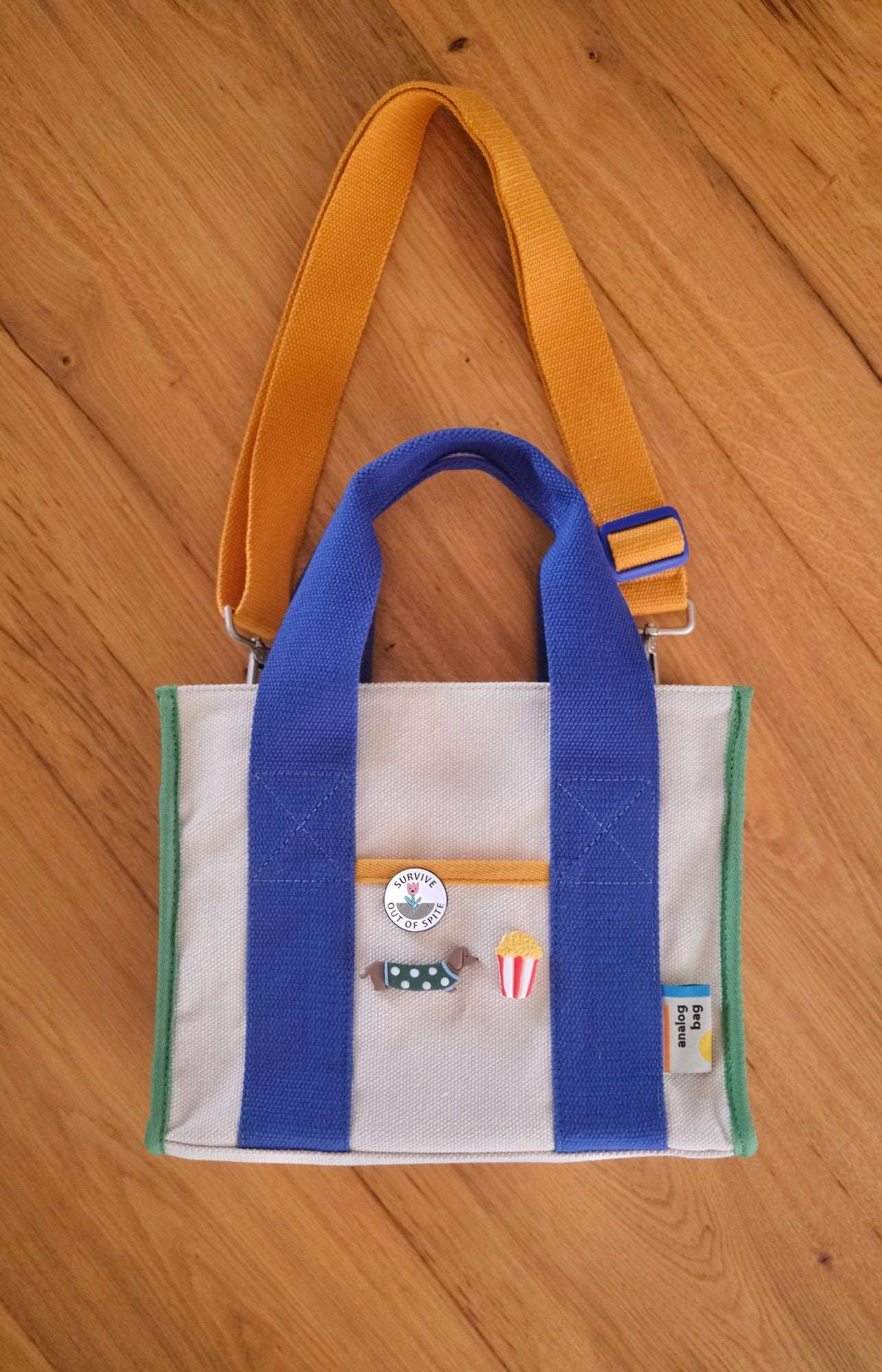 Preorder: Analog No.1 Medium Tote Bag  (Water Repellent Canvas) v3 - Image 23