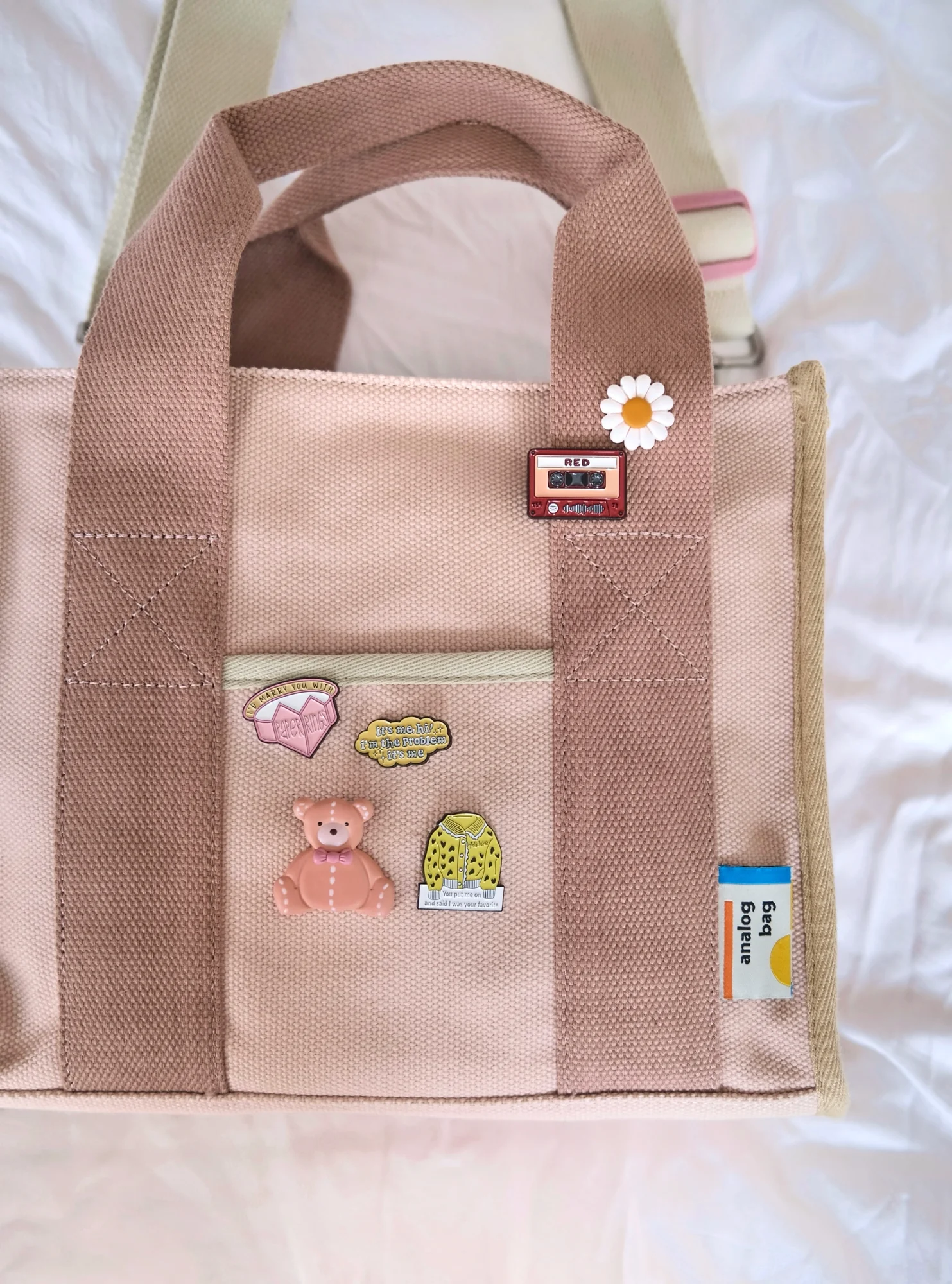 Analog No.9 Medium Tote Bag (Limited Edition) - Image 8