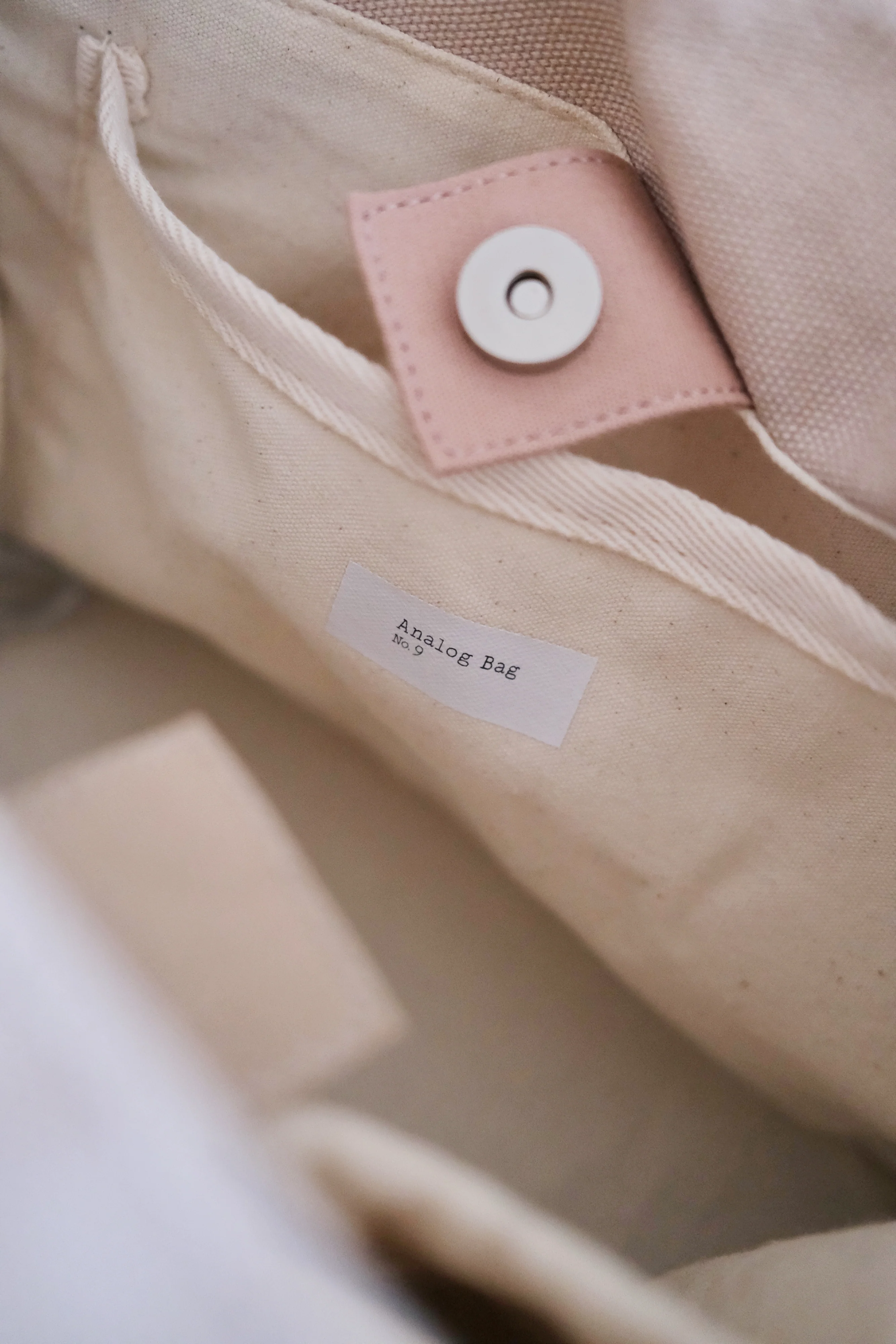 Analog No.9 Medium Tote Bag (Limited Edition) - Image 9