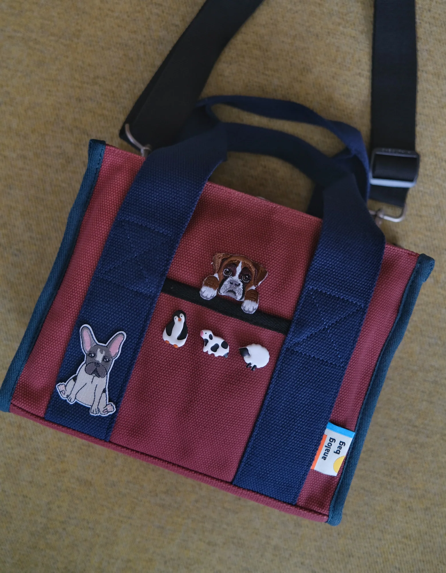 Penelope the Curious Penguin Bobbin - Image 3