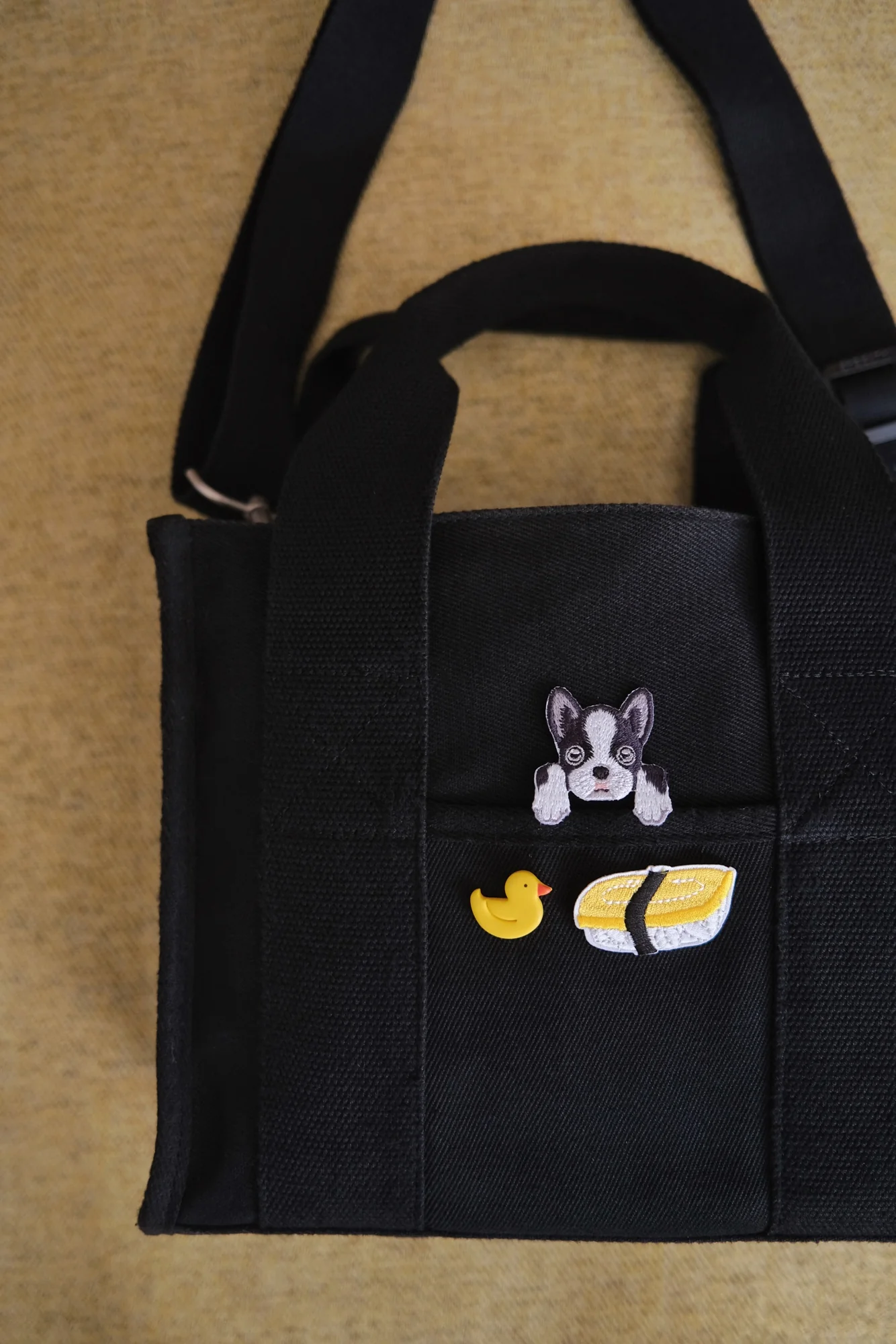 The Black Analog Medium Tote Bag - Image 16