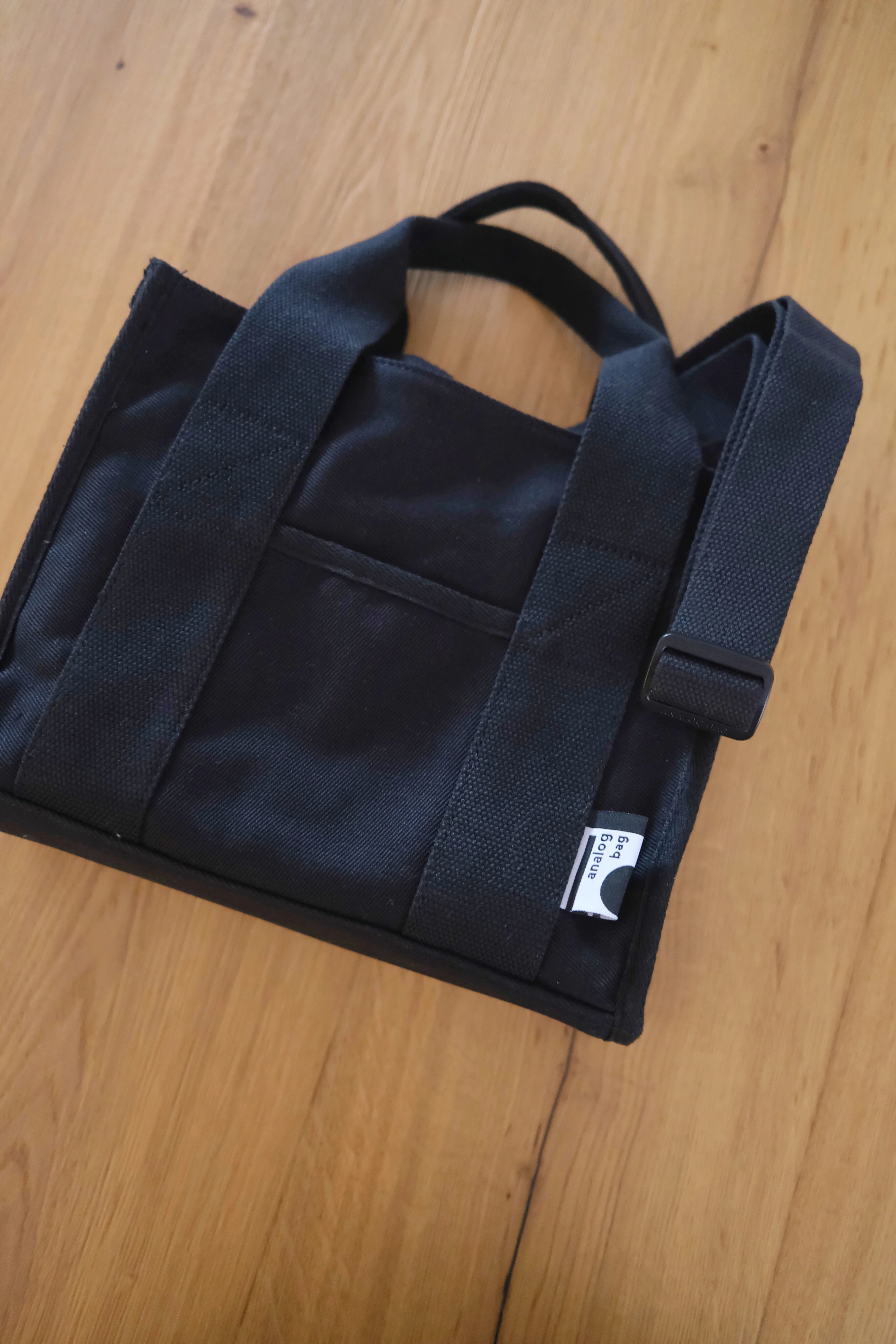 The Black Analog Medium Tote Bag - Image 19