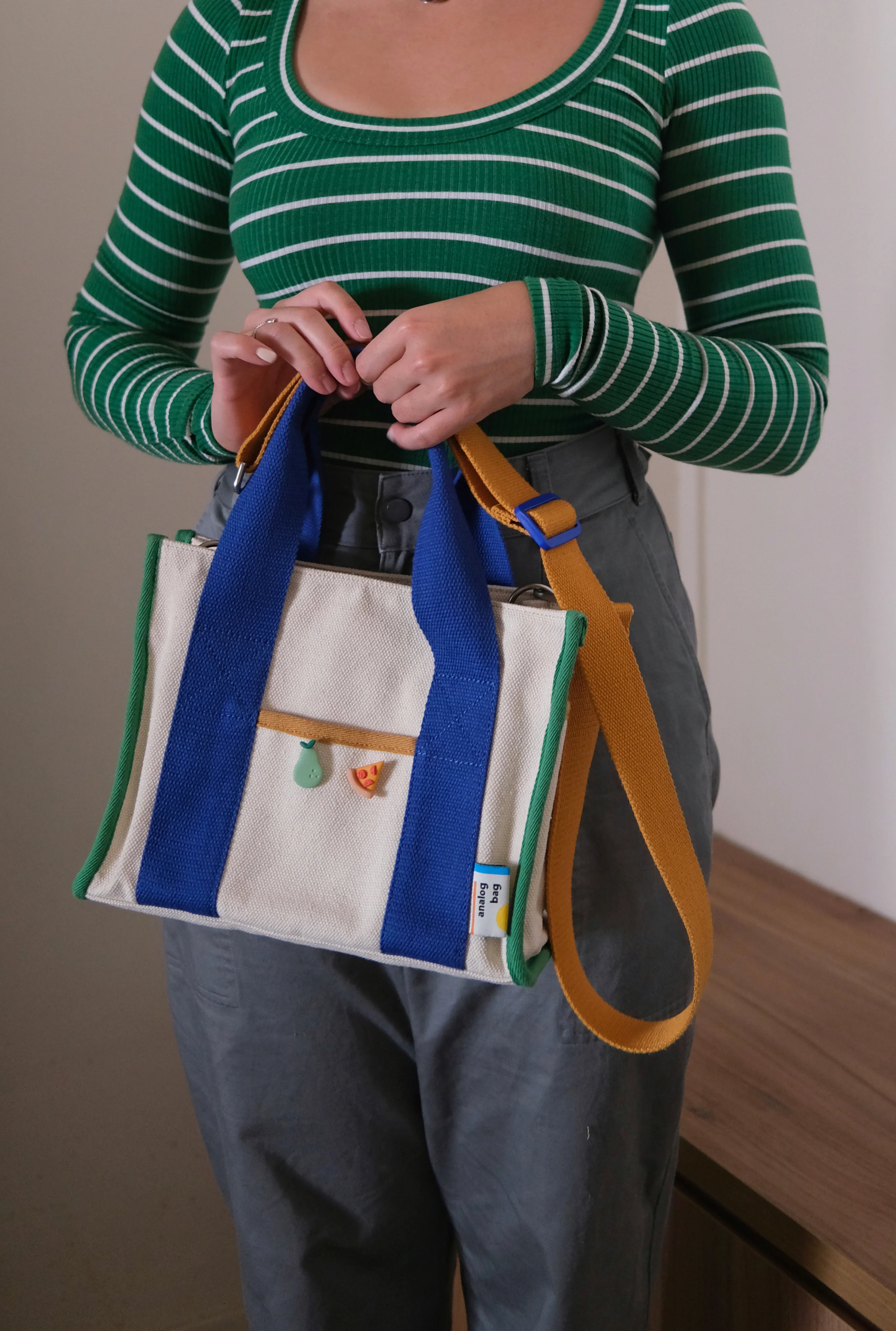 The Black Analog Medium Tote Bag - Image 6