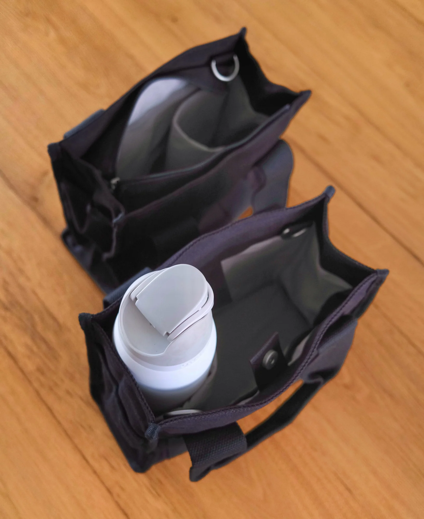 The Black Analog Medium Tote Bag - Image 8