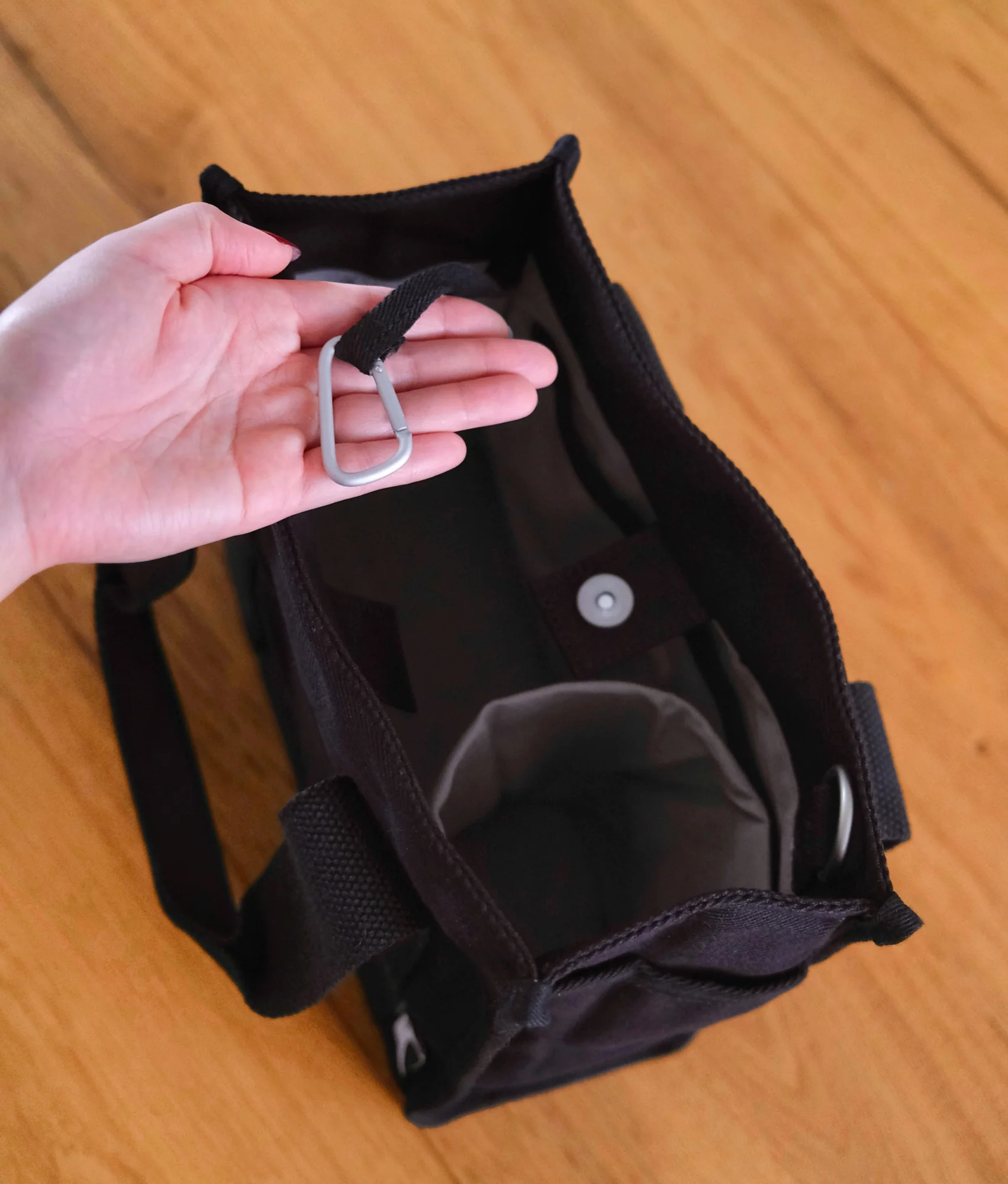 The Black Analog Medium Tote Bag - Image 9